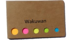 画像1: Wakuwan コンパクトエコ付箋メモ