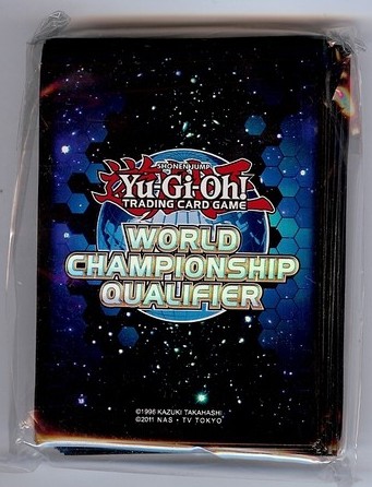 遊戯王英語版 World Championship Qualifier 世界大会 12 選考会プロモ限定スリーブ スターブルー ８０枚入り 文具 トレカ わくわくワンダー